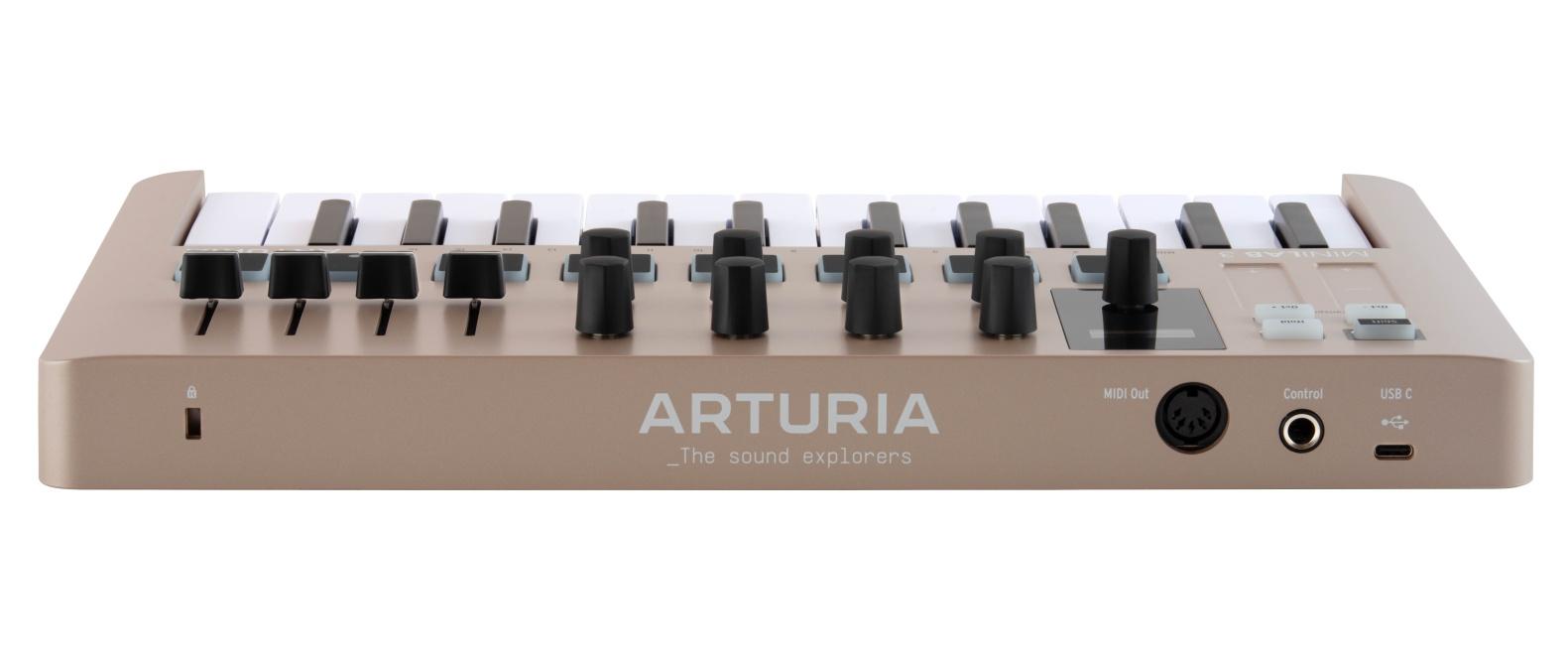 Arturia Minilab 3 25-key Usb Midi Controller - Champagne Limited Edition - Image 5