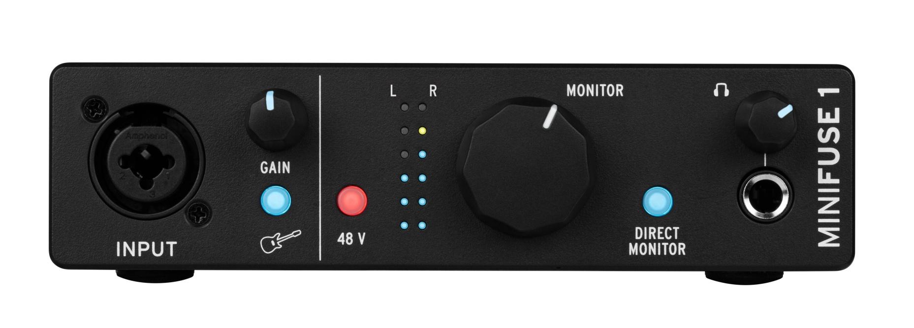 Arturia MiniFuse 1 USB Audio Interface – Black - Image 3