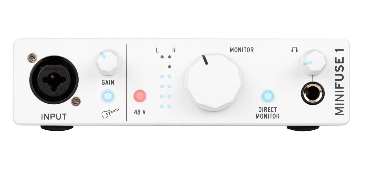 Arturia MiniFuse 1 USB Audio Interface – White - Image 3