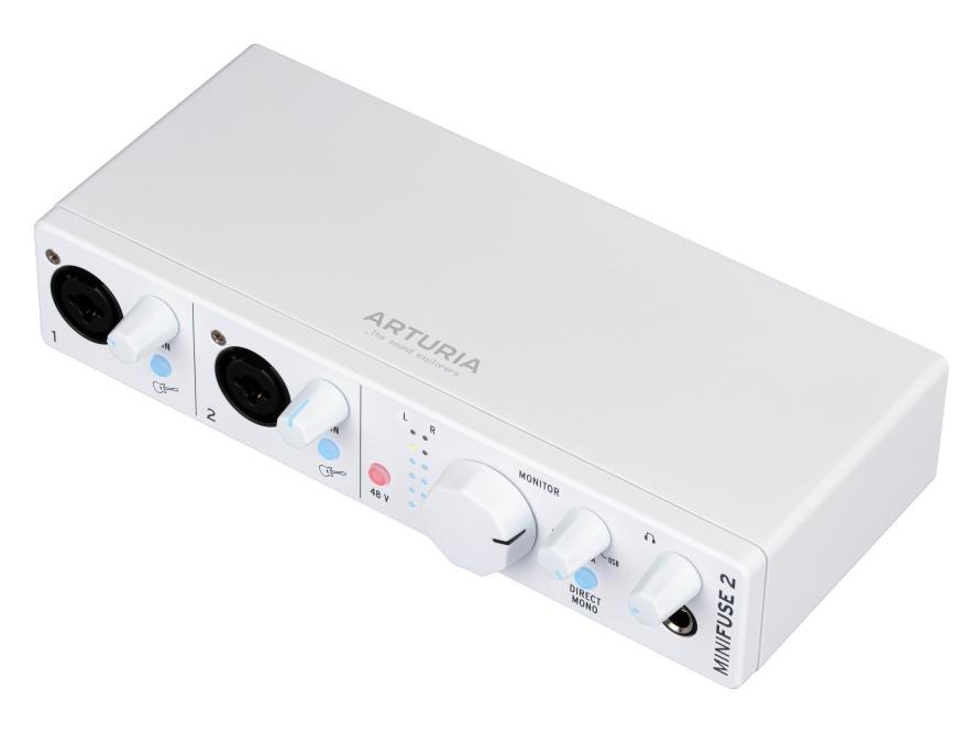 Arturia Minifuse 2 Usb Audio Interface - White - Image 2