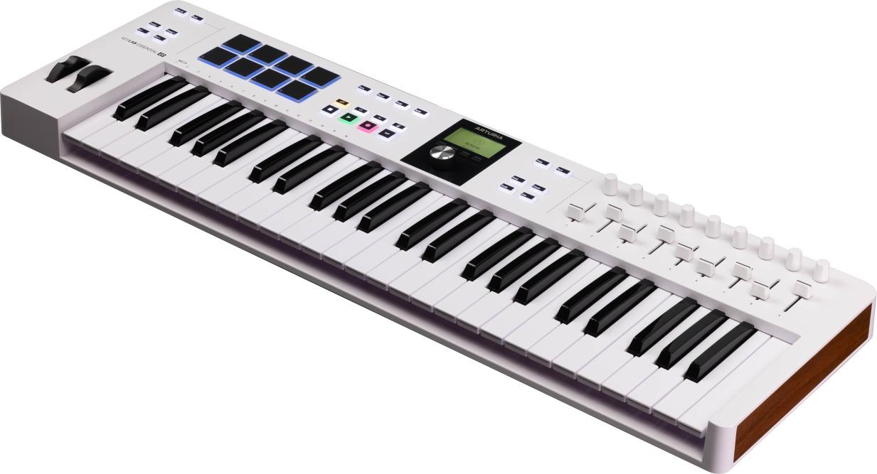 Arturia KeyLab Essential Mk3 49-Key MIDI Controller – White - Image 3