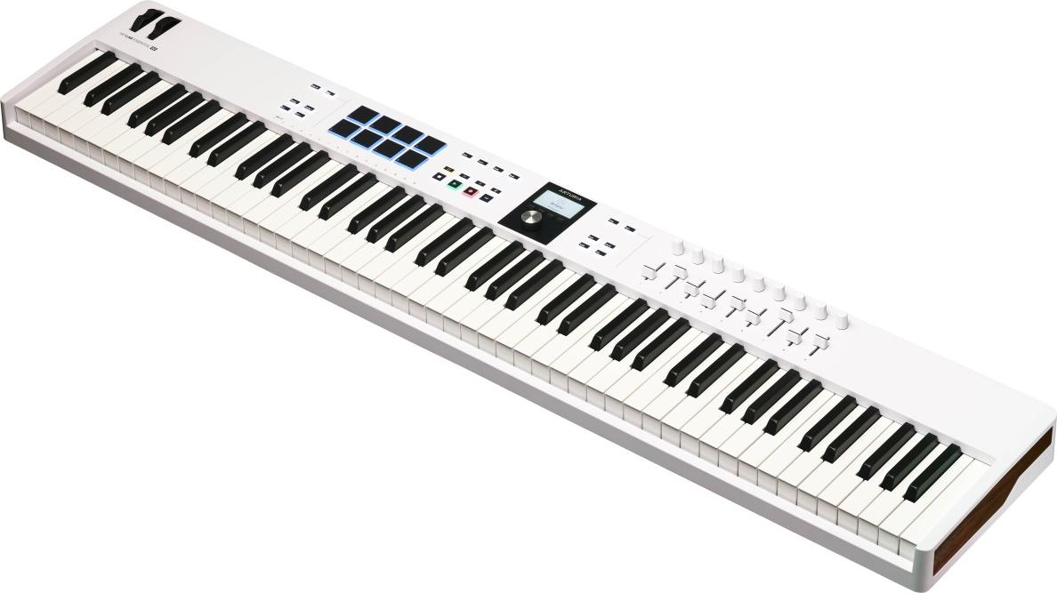Arturia Keylab Essential Mk3 88-key Midi Controller - White - Image 3