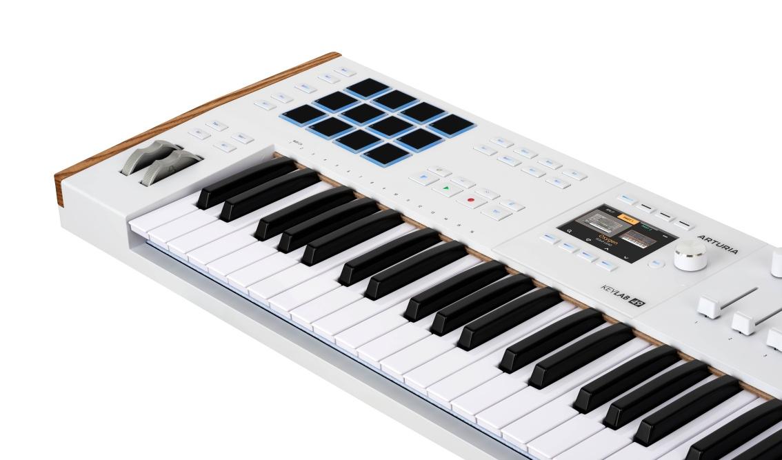 Arturia Keylab Mk3 49-key Midi Controller - White - Image 7