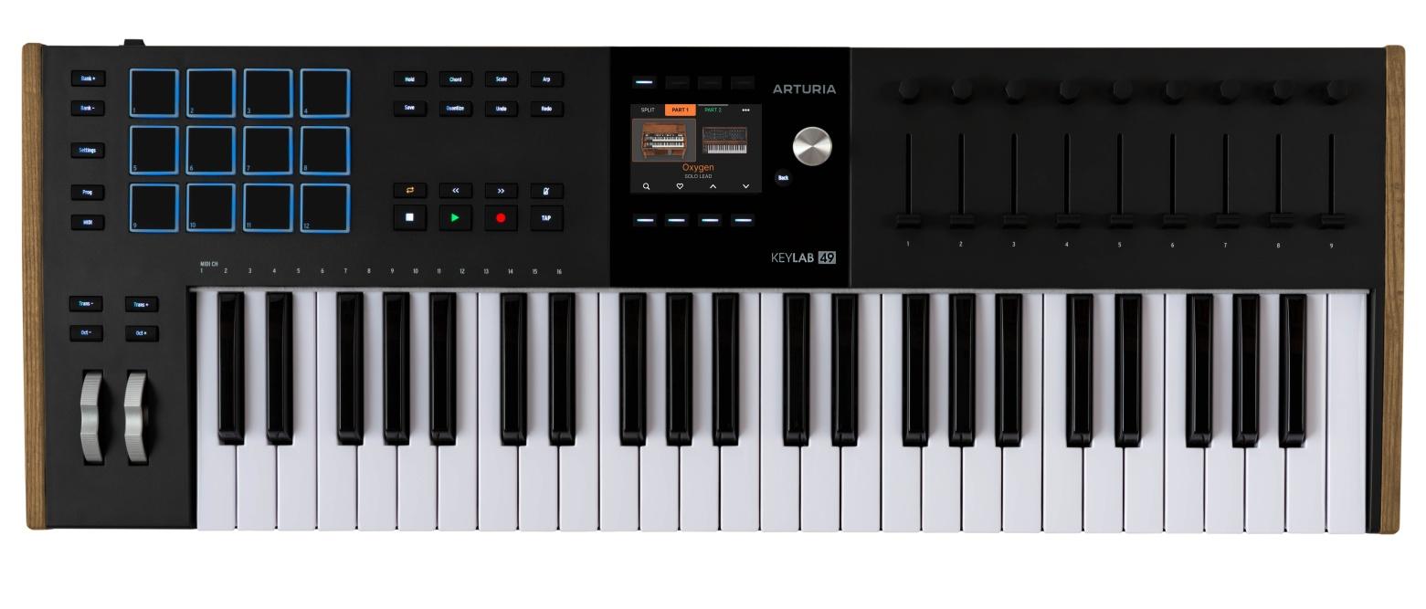 Arturia Keylab Mk3 49-key Midi Controller - Black - Image 4