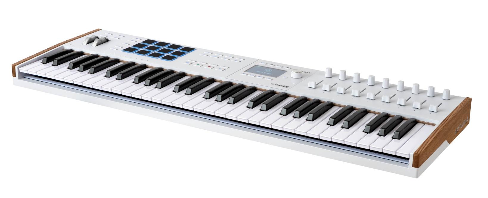 Arturia Keylab Mk3 61-key Midi Controller - White - Image 3