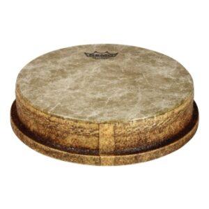 Drumhead, M2 Type, Skyndeep, Beige Fiberskyn Graphic, 10“ Diameter, 2.5” Collar