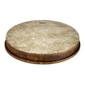 Drumhead, M2 Type, Skyndeep, Beige Fiberskyn Graphic, 18“ Diameter, 2.5” Collar