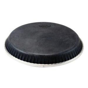 Conga Drumhead, Symmetry, 11.06“, Low Collar, D3, Skyndeep, 'black Calfskin' Graphic