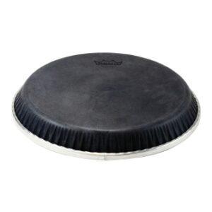 Conga Drumhead, Symmetry, 9.75“ D2, Skyndeep, 'black Calfskin' Graphic
