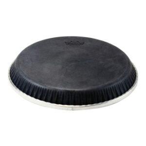 Conga Drumhead, Symmetry, 9.75“ D3, Skyndeep, 'black Calfskin' Graphic