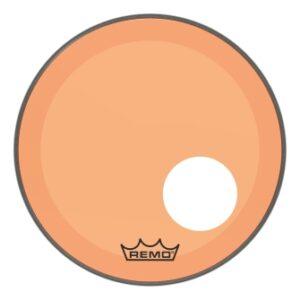 Bass, Powerstroke 3, Colortone, 18“ Diameter, Orange, 5” Offset Hole