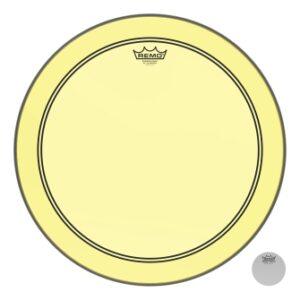 Bass, Powerstroke 3, Colortone, 18“ Diameter, Yellow