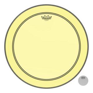 Bass, Powerstroke 3, Colortone, 20“ Diameter, Yellow
