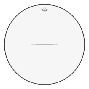 Timpani, Clear, 34“ Diameter, Low-profile Steel Insert Ring