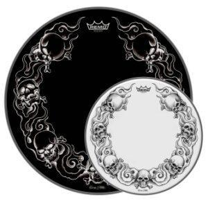 Propack, Tattoo Skyn Skulls, 14“ + 22” Black, Domestic Only