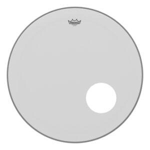 Bass, Powerstroke 3, Coated, 18“ Diameter, No Stripe, 5.25” Offset Hole