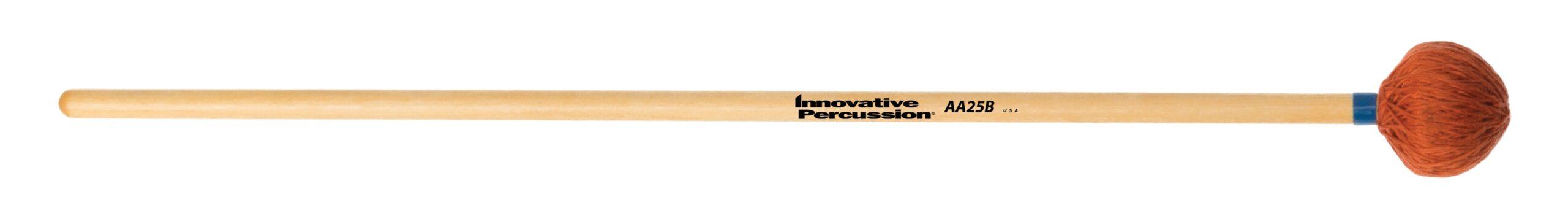 Medium Vibraphone / Marimba Mallets - Orange Cord - Birch