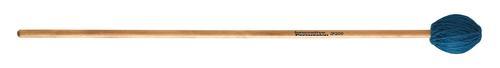 Medium Soft Marimba Mallets - Teal Yarn - Birch - Image 2