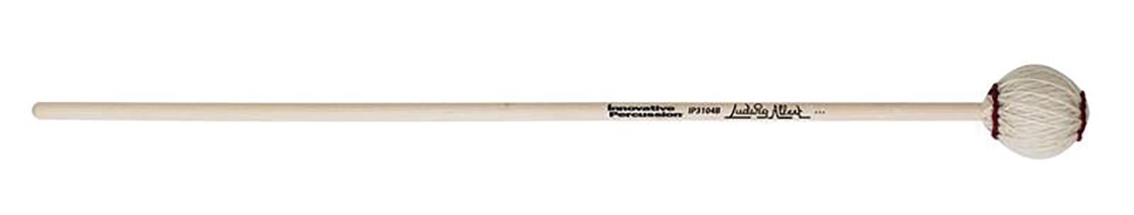 Medium Soft Marimba Mallets - Off-white Yarn - Birch