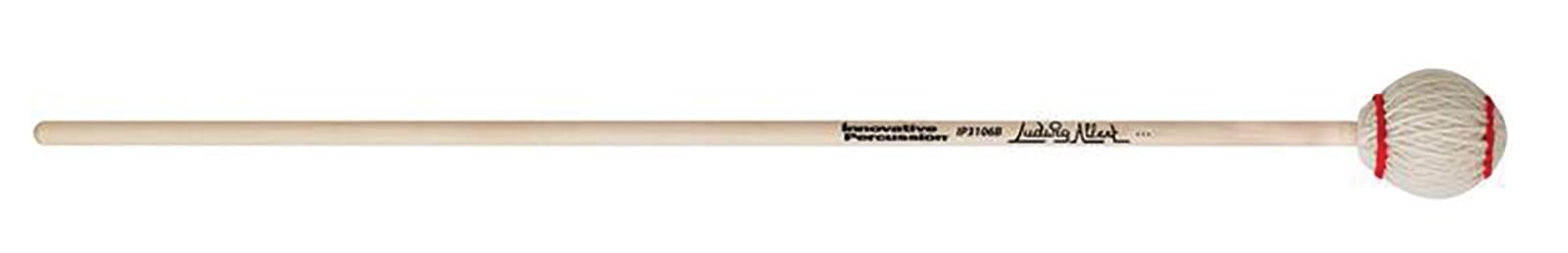 Medium Hard Marimba Mallets - Off-white Yarn - Birch
