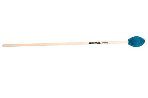 Hard Marimba Mallets - Teal Yarn - Natural Birch - Image 2