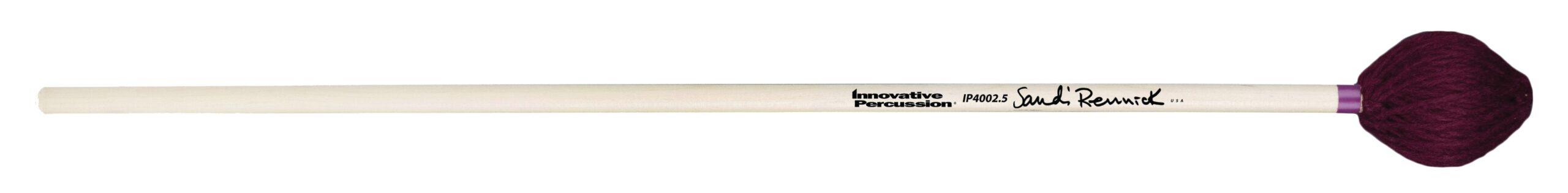 Medium-hard Marimba Mallets - Cranberry Yarn - Birch