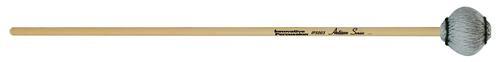 Medium Marimba Mallets - Light Gray Yarn - Cedar - Image 2