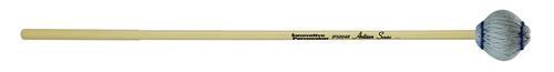 Medium Hard Marimba Mallets - Light Gray Yarn - Rattan - Image 2