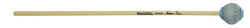 Hard Marimba Mallets - Light Gray Yarn - Rattan - Image 2