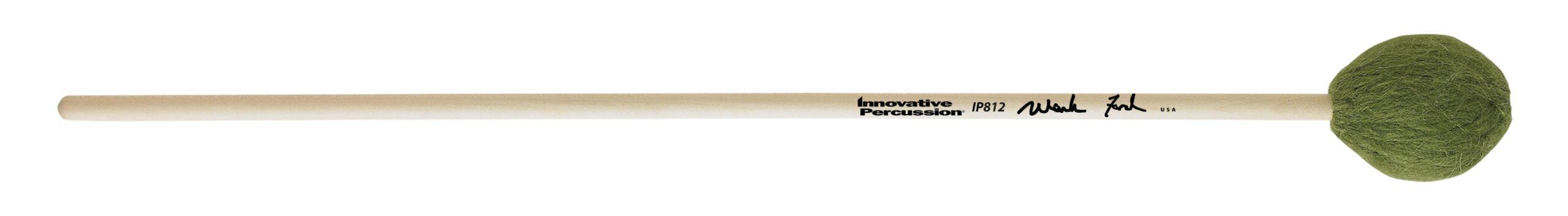 Strong Legato Medium Soft Marimba Mallets - Green Yarn - Birch