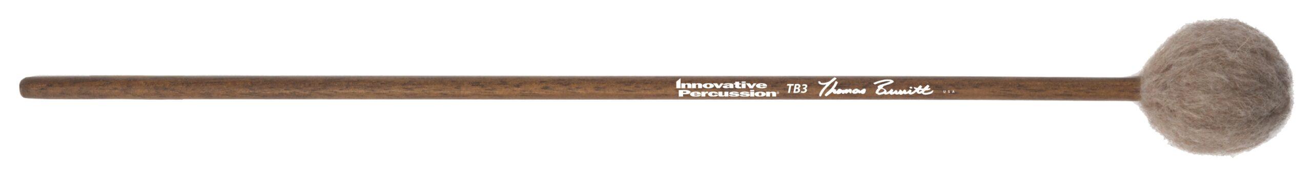 Medium Marimba Mallets - Mocha Yarn - Walnut Stained Birch