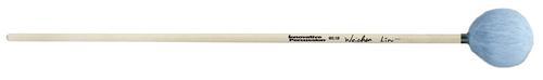 Bass Marimba Mallets - Sky Blue Yarn - Birch - Image 2
