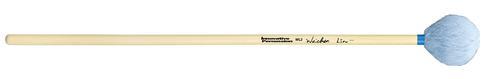 Soft Marimba Mallets - Sky Blue Yarn - Rattan - Image 2
