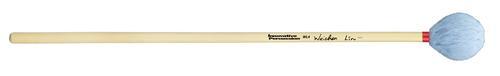 Medium Marimba Mallets - Sky Blue Yarn - Rattan - Image 2