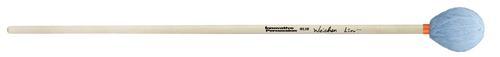 Medium Hard Marimba Mallets - Sky Blue Yarn - Birch - Image 2