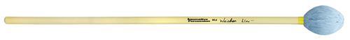 Hard Marimba Mallets - Sky Blue Yarn - Rattan - Image 2
