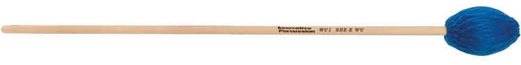 Soft Marimba Mallets - Electric Blue Yarn - Birch