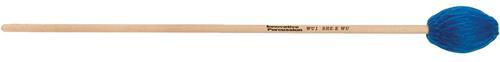 Soft Marimba Mallets - Electric Blue Yarn - Birch - Image 2
