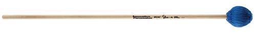 Medium Hard Concerto Marimba Mallets - Electric Blue Bamboo Cord - Birch - Image 2