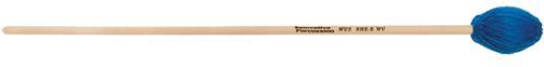 Hard Marimba Mallets - Electric Blue Yarn - Birch - Image 2