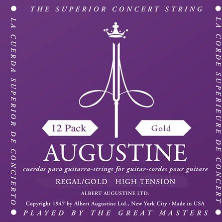 Regal/Gold – High Tension Nylon Guitar Strings