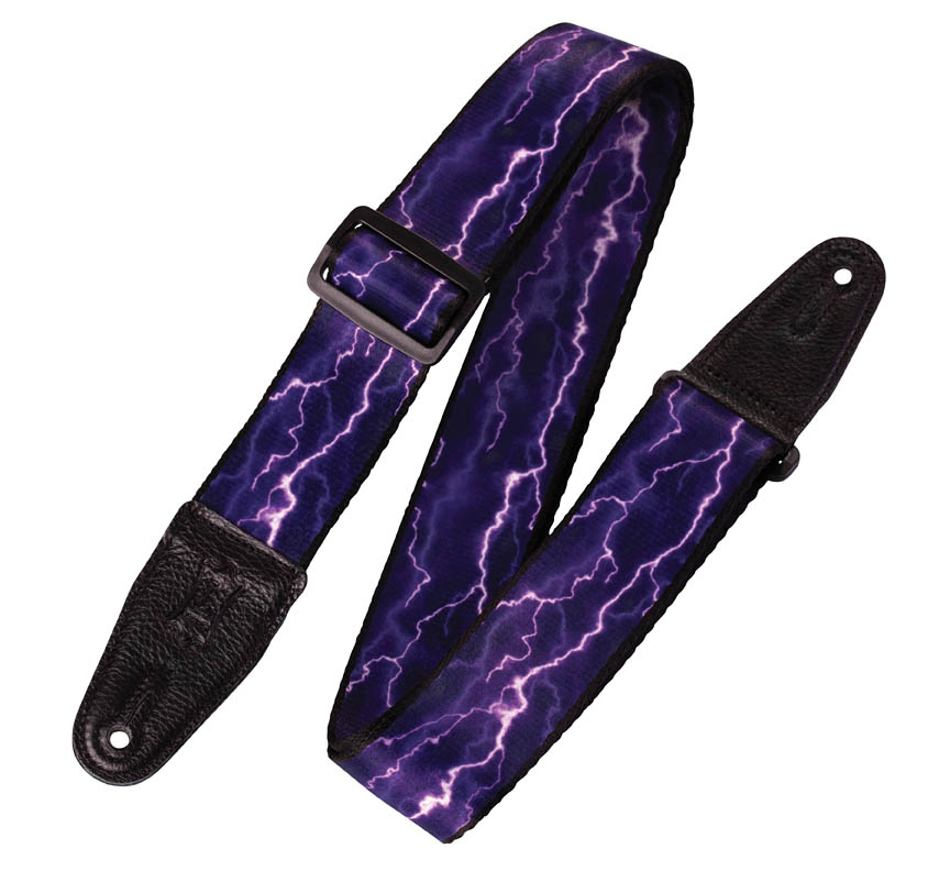 Polyester Guitar Strap – Lightning