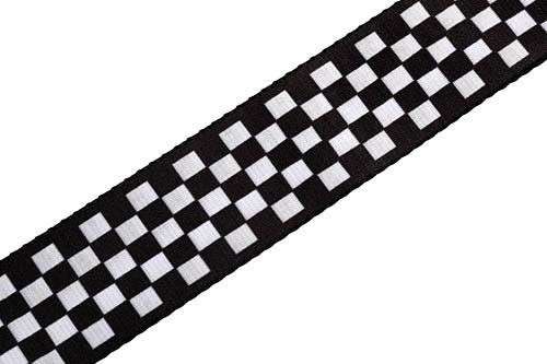 Polyester Guitar Strap – Checkerboard - Image 2