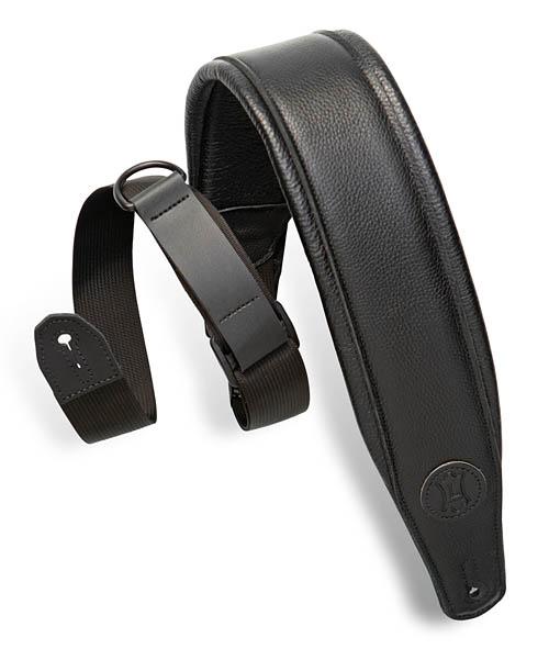 Right Height™ Garment Guitar Strap – Black