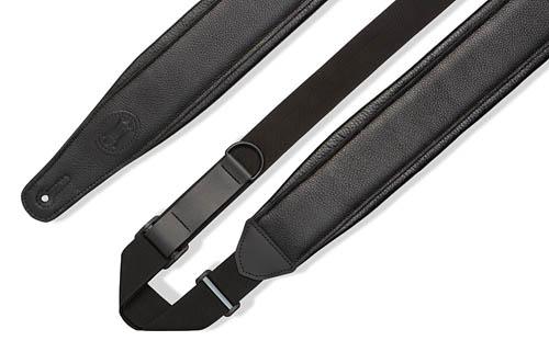 Right Height™ Garment Guitar Strap – Black - Image 2