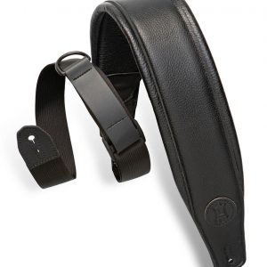 Right Height™ Garment Guitar Strap – Black
