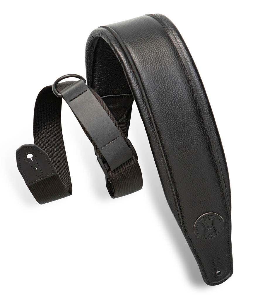 Right Height™ Garment Guitar Strap – Black