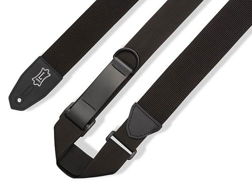 Right Height™ Polyester Guitar Strap – Black - Image 2