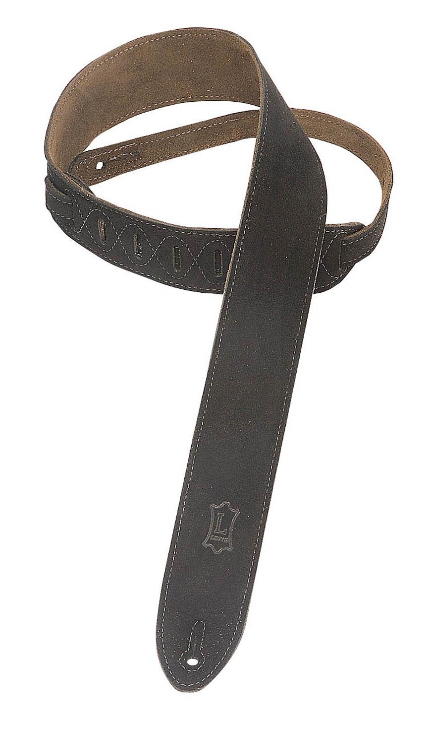 Suede Guitar Strap – Black