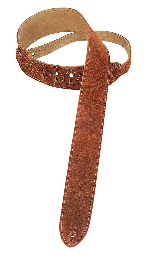 Suede Guitar Strap – Brown - Image 2
